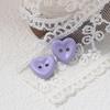 20 Pieces Cute Mini Heart Plastic Buttons Sewing Supplies for Women's Cardigans Blouses & Children's Garments DIY Button Craft