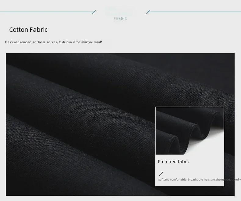 Men's Slim-Fit Black Elastic Jeans - Versatile and Stylish Youth Pencil Pants