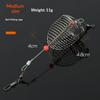 Small Fishing Bait Nesting Cage Heavy Duty Stainless Steel Durable Fishing Tackle for Lure Fishing Outdoor Fishing Trips