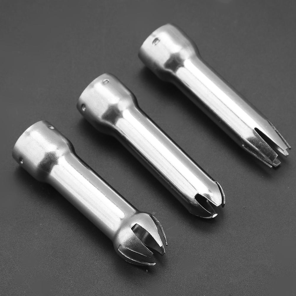 3pcs/ Set Stainless Steel Durable Safe Cream Nozzle Cake decoration Baking Tool