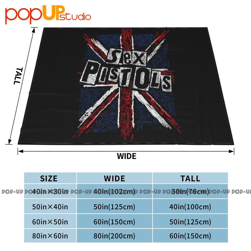 Sex Pistols Union Jack Words Ultra-Soft Blanket Quilt Winter Sofa Cover Bed Covers