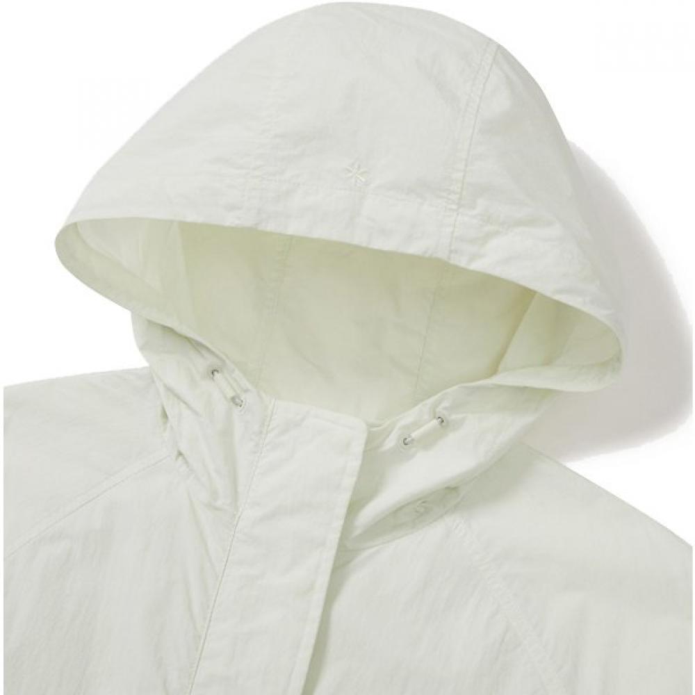 Snow Peak Light TaSlan Women S Windbreaker Lime Mint Large gS S26mwlwb53