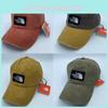 Washed Baseball Vintage Cap With Embroidered Letters For Summer Casual Wear
