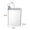 Food Storage Container - Secure Airtight Bin for Dog and Cat Treats