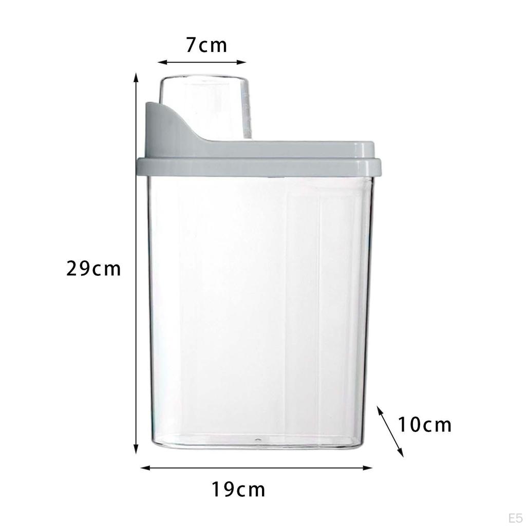 Food Storage Container - Secure Airtight Bin for Dog and Cat Treats