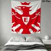 Eintracht Frankfurt Wall Tapestry Aesthetic Wall Hanging Printed Fabric Blanket Decorative Tapestries for Bedroom Living Room Home Decor