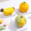 Cute Slow-Rising Squeeze Toy Soft PU Fidget for Stress Relief Realistic Fruit-Shaped Decompression Gadget for Kids Adults