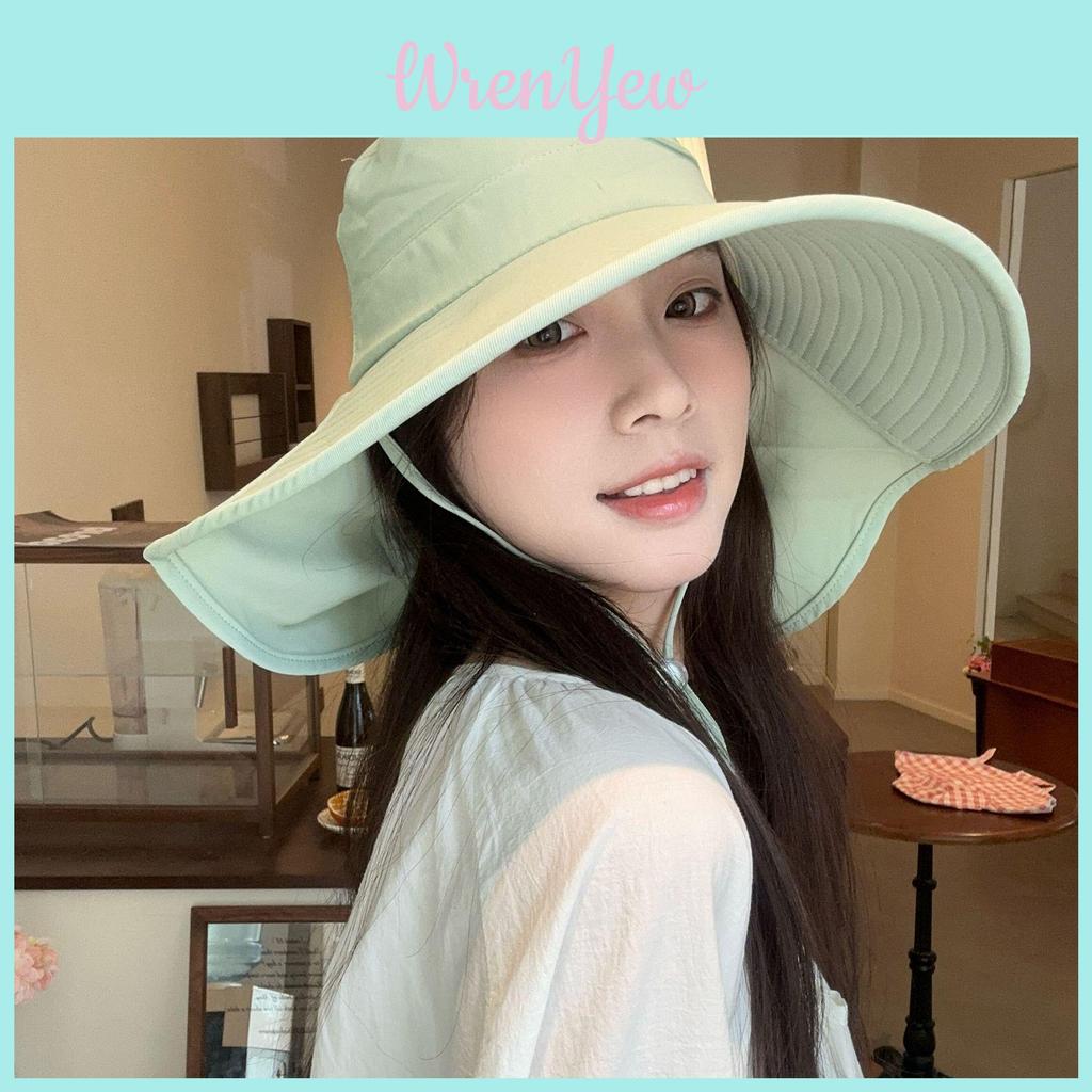 Summer Fisherman Hat With Wide Brim Uv Sun Protection For Men Women