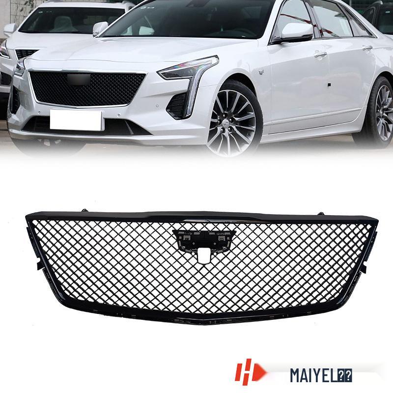 Two-Tone Black & Gray Grille Mesh for Cadillac CT6 Sport - Easy Installation