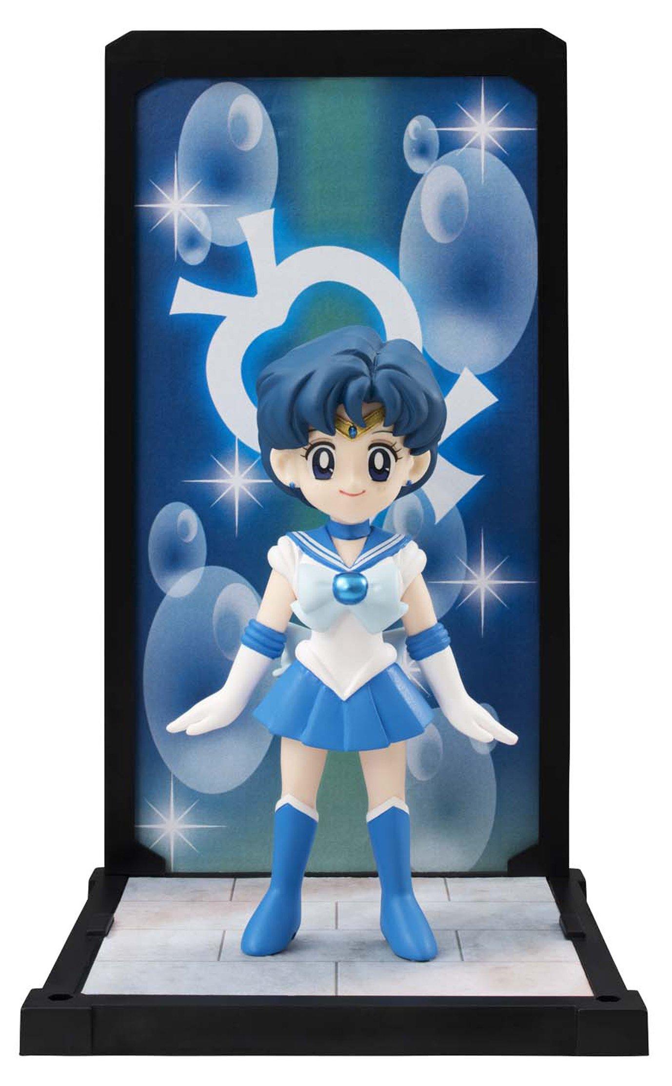 

TAMASHII NATIONS Tamashii Buddies Pretty Guardian Sailor Moon Sailor Mercury 90мм АБС ПВХ Готовая фигурка Прибл.. & Предварительно окрашенный