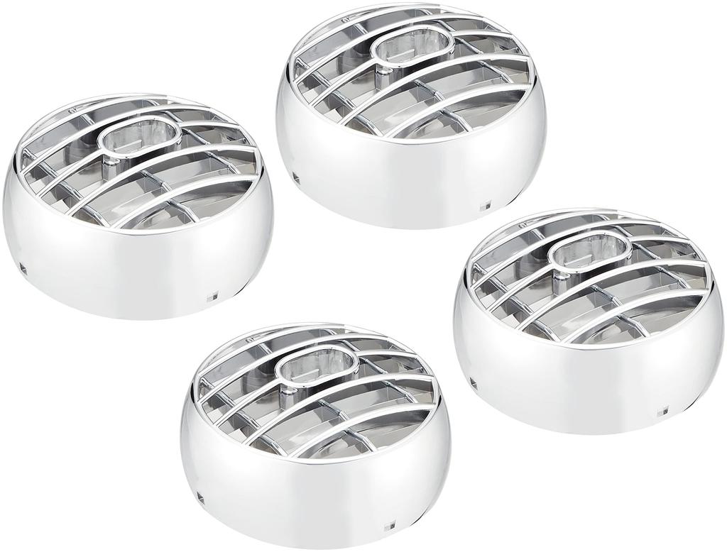 I.L.MOTORSPORT NC0-0042 Air Conditioner Vent Ball Roadster NCEC Chrome