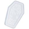 Halloweens Coffin Silicone Mould for Lanterns Candle and Craft With Detailed Engraving