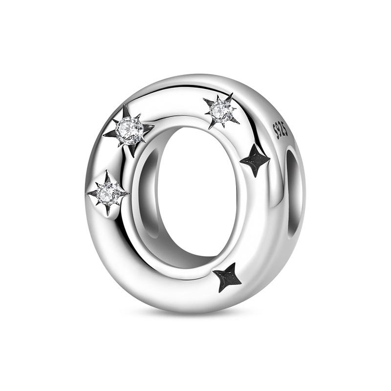 

Медные Звезды Солнце Буквы O Бусины Универсальные Украшения Подходят для Оригинального Браслета Ожерелья для Женщин DIY Подарок