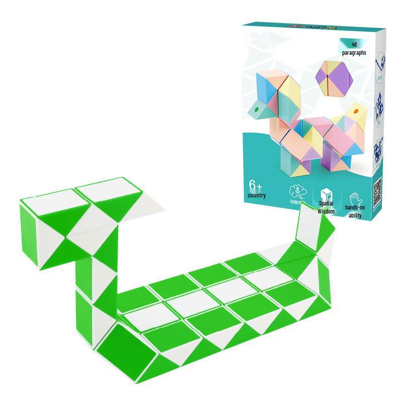 Macaron Magic Cube Set: 24, 36, 48, 60, 72 Sections - Children's Educational Toy Ruler