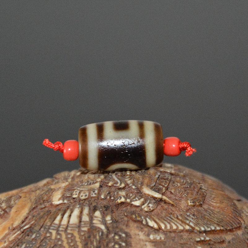 Natural Tibetan Dzi Bead Clavicle Chain Bracelet Necklace Accessory, Original Design