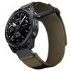 QuickFit 22mm Uhrenarmband für Garmin Fenix 8 47mm, Fenix 7/6 Pro Armbänder, Nylon Ersatzarmband für Epix 2, Forerunner 955 945