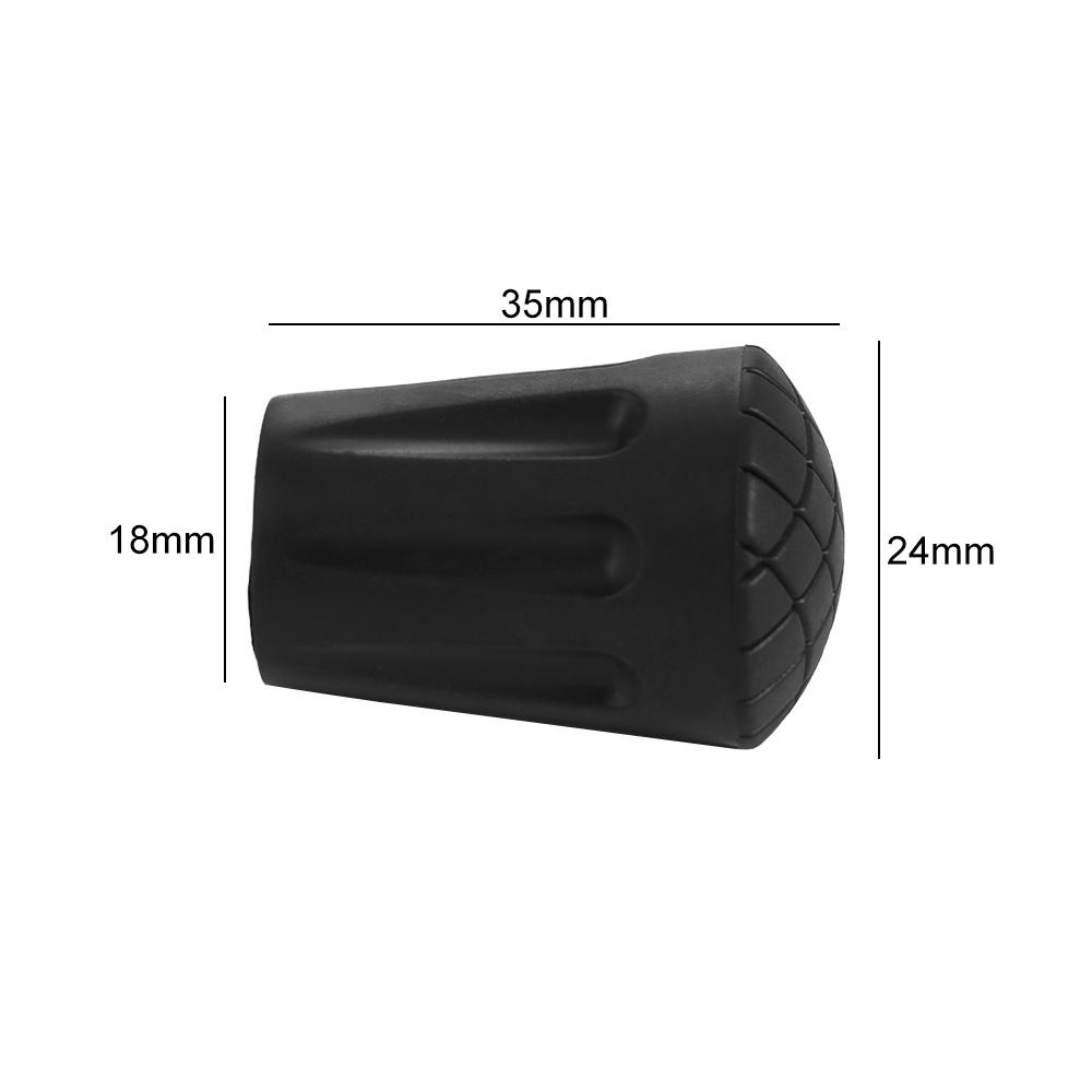 Non-slip Trekking Pole Bottom Cover 11mm Trekking Pole Tip Protectors  Walking