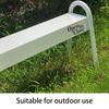 Metal Footrest Aesthetic Modern Footstool Low Design Bench Chair Ground Outdoor Furniture Stools Living Room Garden Decorative