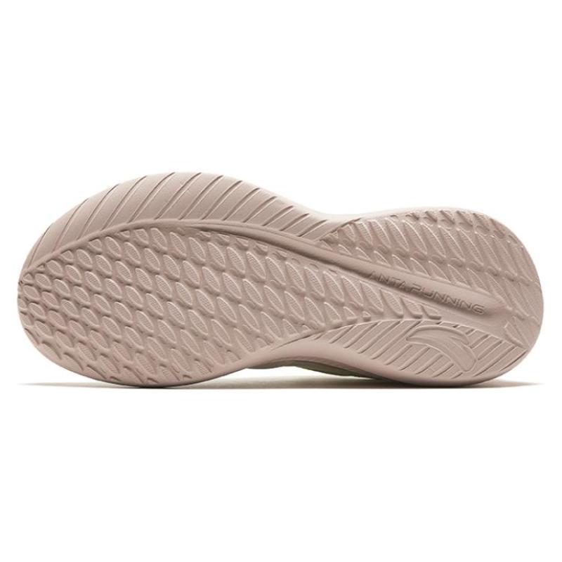 Anta Durable Breathable Balanced Lightweight Low Top Casual Running Shoes Women's White Gray Sneakers 922345512-6