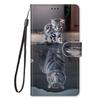Wallet Book Stand Case for Funda Xiaomi 14T Pro Case On For Coque Xiomi 14t Pro Xiaomi14T 14TPro Cat Animal Painted Phone Cover