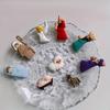 9 Stück/Set Jesus Kühlschrankmagnete DIY Zubehör Weihnachten Kühlschrankaufkleber PVC Dekorieren Sie Ihren Kühlschrank Oder Handyhülle Ohne Magnet
