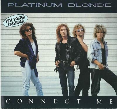 

7inch Record PLATINUM BLONDE Connect Me E43025 Epic 1987 Canada Rock Used