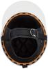 NBS Bike Parts Center Helmet Half Cork Half Three Button Gold Lame Free Size Circumference 701003 (Head 57cm~60cm)