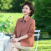 Blusa Primaverile Elegante da Donna di Mezza Età