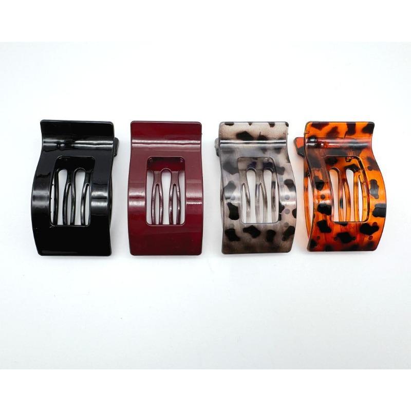 1 Simple Square Grip ClipSuitable All Seasonssuitable Daily Stylinghair Carefirm Gripdurable Materialsuitable Various Hairstyles