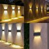 Warm Light Solar Wall Lamp Streetlights Waterproof Lamp Decoration Lights Outdoor Lighting  Garden