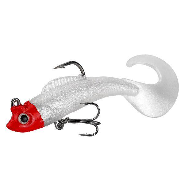 Jigkopf Blei Weichköder 1 stücke Silikon Künstliche Köder 9 cm/9g Angelköder Bass Karpfenangeln Pesca