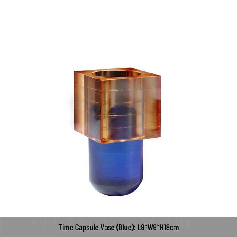 Ruijie Geometric Glass Vase
