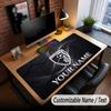 Large Mouse Pad Bournemouth Football Print Custom Name Text Desk Mat for Office Gaming