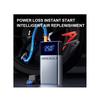 Portable Car Jump Starter with Air Compressor 12000mah Battery Jumper Starter Pack with 150PSI Auto Tire Inflator 12V Jump Box Battery Booster Smart