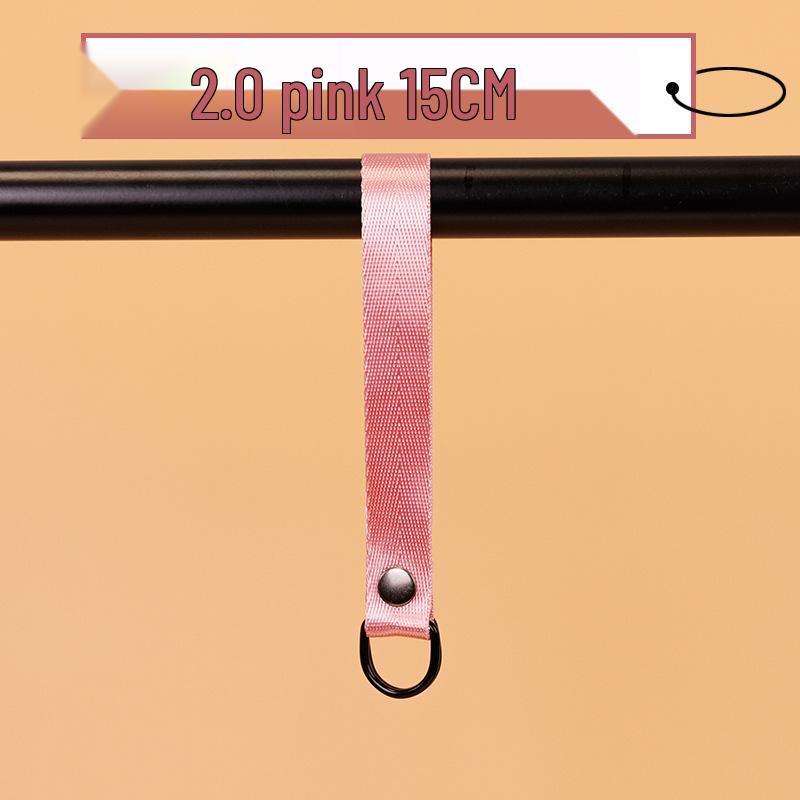 Adjustable Height S-Hook Loop for Hanging Clothing & Accessories with Customizable LOGO