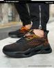 Flyknit Wear-Resistant Steel Toe Work Shoes - Men's Anti-Smash, Anti-Puncture, Soft Sole, Comfortable