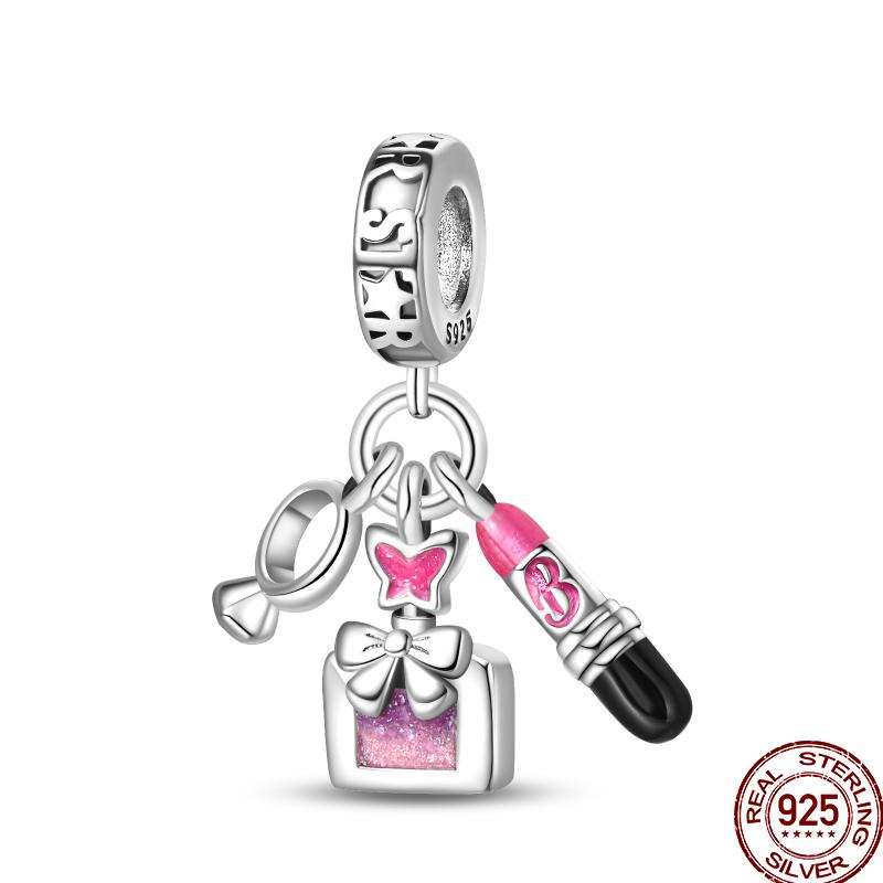 Bouquet Confession Copper Sunflower Butterfly Flower Charm Beads Suitable For 3Mm Bracelet Diy Fine Jewelry Making