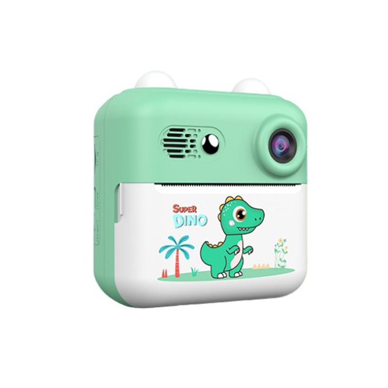 Fofo para Crianças Desenho Animado Câmera Impressora Térmica Portátil Crianças Instantânea Criança Câmera Mini Câmera Digital