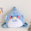 Penguin Cartoon Plush Backpack Pig Animal Plush Backpack Fashion Cartoon Plush Schoolbag  Children
