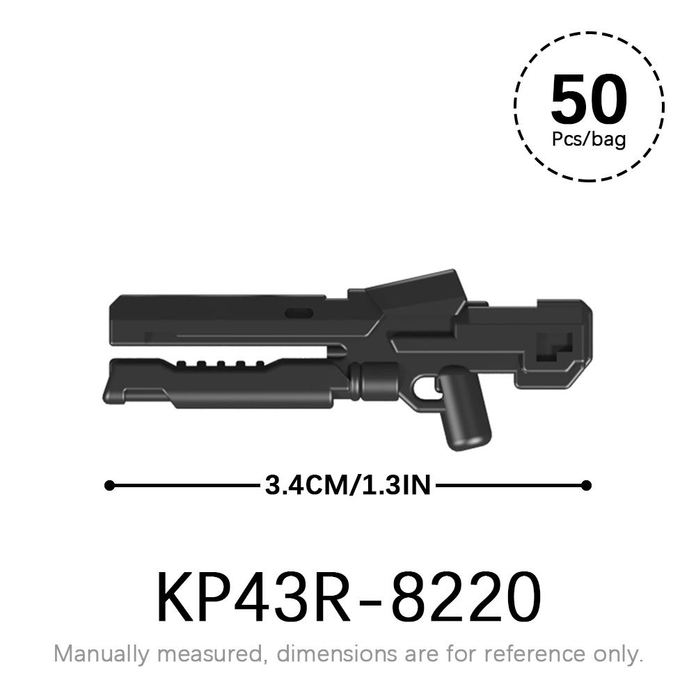 50pcs/lot Military Weapons Set SWAT WW2 Action Figures Parts MOC Bricks Star WW2 Corps Gun Accessories Building Blocks Kids Toys