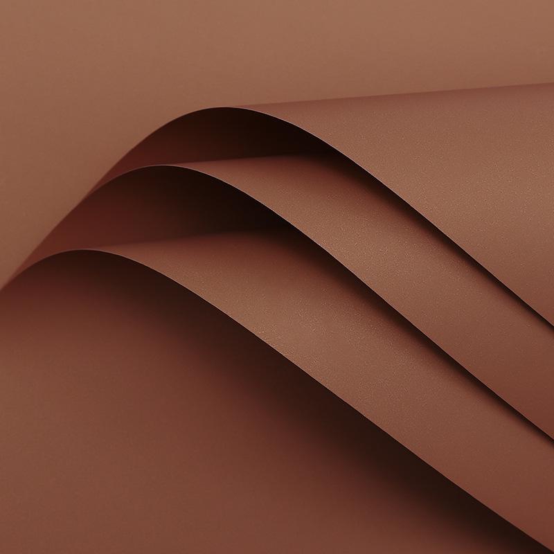 Koreanischer Stil Dopamin-Farbe Wasserdichtes Geschenkpapier für frische Blumen