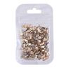 100Pcs/set Elegant Rhinestones 3D Nail Art Crystal Rhinestones Nail Tips Decor