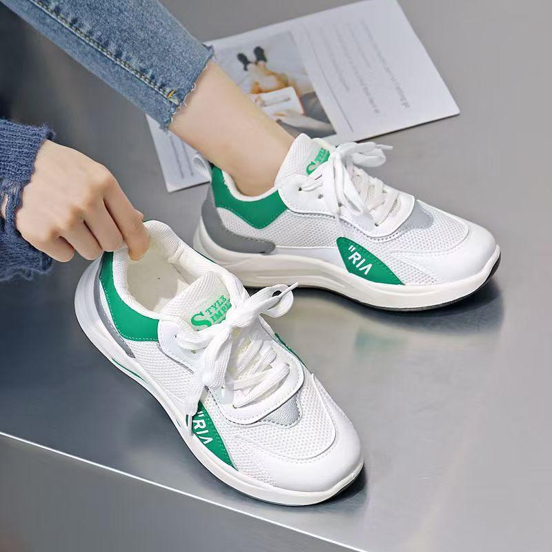 Spring and summer new women's casual mesh ultra-light dad shoes sports shoes fashion casual shoes