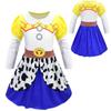 Adorable Toy Story Character Tsui Long Sleeve Dress For Girls Cosplay Parties