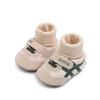 Infant Unisex Cotton Shoe-Sock: Non-Slip, Thickened, Newborn Pre-Walking Footwear (0-1 Year)