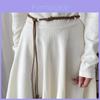 Bohemian Vintage Beaded Waist Belt For Women With Tie Closure For Casual Wear