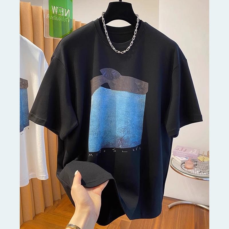 Summer pure cotton Casual oversized T Shirt Women's Streetwear Harajuku cartoon Short Sleeve T-shirts for Women Y2k Tops UNISEX