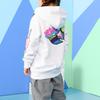 Jordan Letter Print Pattern Comfortable Breathable Warm Fashion Hoodie Kids Hoodies White CV5717-100