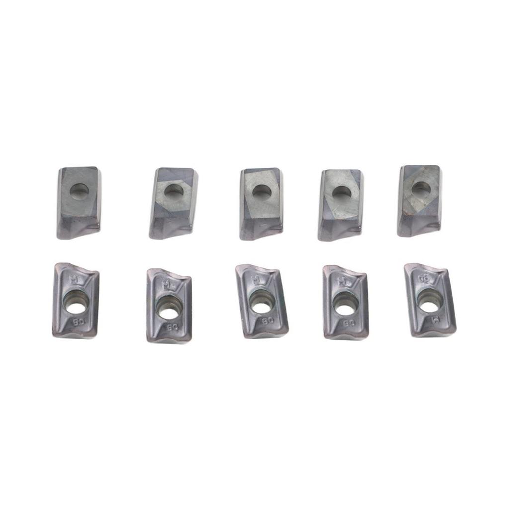 AOMT123608PEERM VP15TF Carbide Milling Cutter 10pcs Indexable Inserts for Steel Cast Iron Non Ferrous Material Use