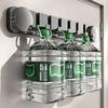 Space-Saving Suction Cup Door Hook Foldable Hook Strong Vacuum Suction Wall-Mounted Clothes Hanger 6 Hooks Easy Install